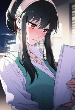 不倫妻ヨル：婚外性交オフィス [AI Generated]
