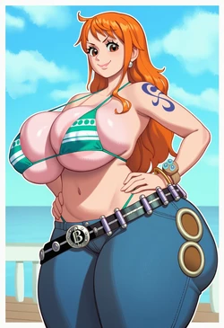 [Adriano Dawn] Nami BBC [AI Generated]