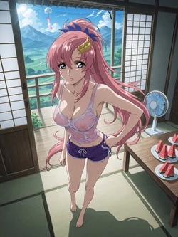 [Kurohime] ラクス・クライン（田舎の夏） [AI Generated]