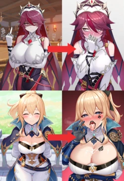 [RaidenEiBlacked] Bad girl into cute wife or Good girl into slut ? [Ai-Generated]