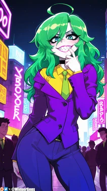 [WienerGens] Femboy Joker puts a smile on your face (DC Comics) [AI Generated]