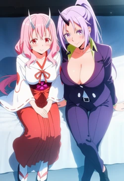 [Corudozera] 115pics (TIER S) Shuna x Shion FFM (シュナxシオン) / That Time I Got Reincarnated as a Slime (転生したらスライムだった件) [AI Generated]