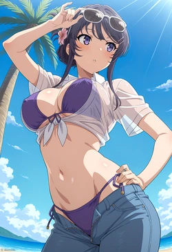 Mackensky - Seggs // Sakurajima Mai [51 images] (Patreon) [AI Generated]