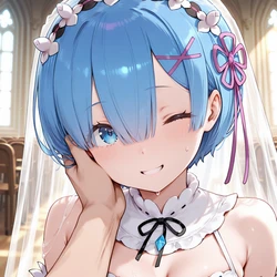 Rinko [Commission] Rem - [Re:Zero] [AI Generated]