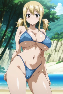 [ZwephixAI] Lucy Heartfilia (Bikini) [AI Generated]