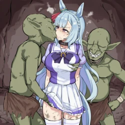 【Azur】メジロアルダン ゴブ姦【AI Generated】