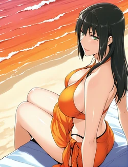 [嘎裡豬排] 橘結花 310p (Patreon)(Ai generated)