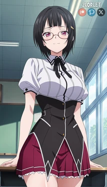 [Zcqrlet] Sona Sitri (ソーナ・シトリー) x Issei Hyoudou (兵藤 一誠) - High School DxD (ハイスクールD×D) - 4 Outfits [AI Generated]