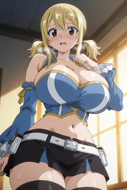 [ZwephixAI] Lucy Heartfilia (Larger Breast Size) [AI Generated]