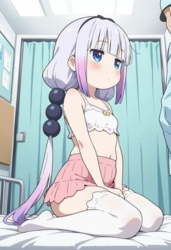 [KawaiiKitty69] Kanna's doctor visit [AI Generated]