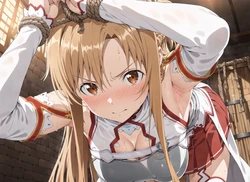 【 ジャムバターぱん】  囚われのアスナ (142639332) [AI Generated]