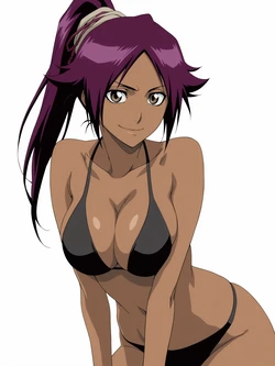Yoruichi Shihoin  四楓院 夜 Patreon [ artist- Anime4Archives ] < Ai generated >