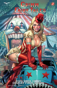 Grimm Fairy Tales 2026 Dark Circus Cosplay Pinup Special