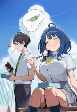 [toratora] anna yanami "hide and seek lifestyle" AI-GENERATED