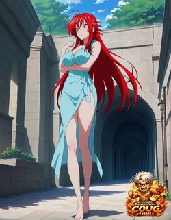 Rias Gremory hentai | High School DxD NSFW fan art [AI Generated]