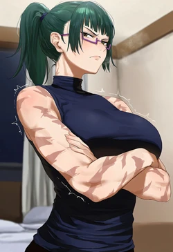 [GintoAI] Zen'in Maki 176p (AI Generated)