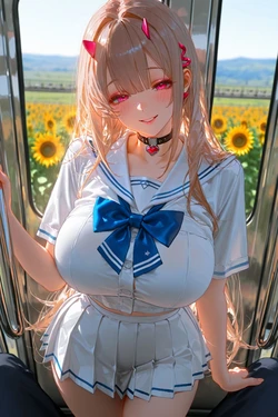 [DreamLine] On an Unmanned Train with Viper (Patreon) [AI Generated]