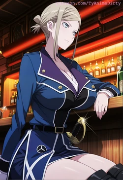 [TyAnimeDirty] Seri Awashima - K Project [REQUEST] [AI Generated]