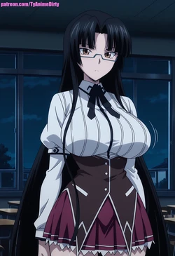 [TyAnimeDirty] Tsubaki Shinra - High School DxD [REQUEST] [AI Generated]