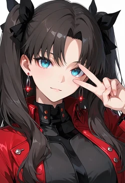 [HAM_AI] Tohsaka Rin(174p) Fate (Patreon) [AI Generated]