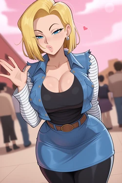 [Waifu Invokers] Android 18 | Dragon Ball [AI Generated]