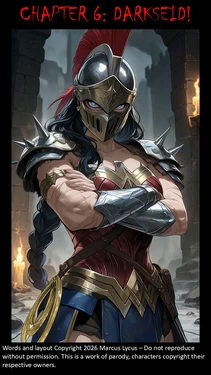 Apokolips Now 3-Part 6 (Starring Power Girl, Wonder Girl and Catwoman) (Story by Marcus Lycus, art by AI) [AI Generated]