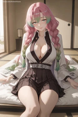 [Anime Vixens] Mitsuri Kanroji - Demon Slayer [AI Generated]