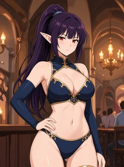 Elf tavern slut (AI generated)