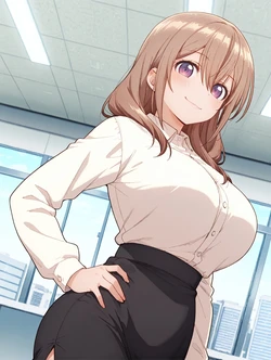 [RockMan] - 片瀬詩織里 Shiori Katase (T1+T2) (406) [AI Generated]