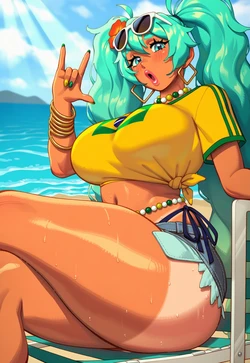 [Juuicy_AI] Brazilian Miku  [AI Generated]