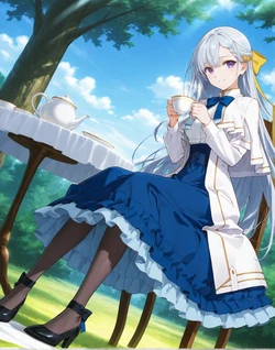 [rakuen]Yufiria Mazenta (tensei oujo to tensai reijou no mahou kakumei) [AI Generated]