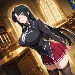 [Hentai Hideout] Tsubaki Shinra | High School DxD | Full Set [AI Generated]