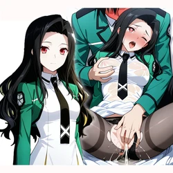 [貓貓] 七草真由美 放課後｜第一高校制服 || Mayumi Saegusa After School | First High School Uniform [AI Generated]