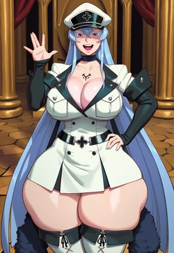 [Juuicy_AI] Esdeath [AI Generated]