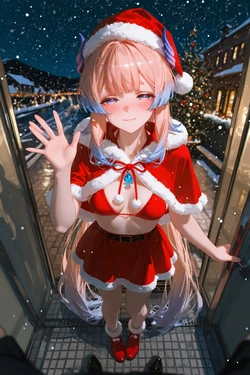 [DreamLine] Christmas Special 2 Sangonomiya Kokomi (Patreon) [AI Generated]