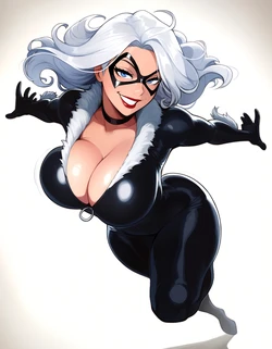 [Fr34ky] Black Cat Spicy all tiers (Patreon)[AI Generated]