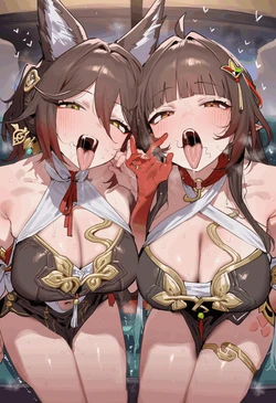 [regy] Fugue & Lingsha | Honkai: Star Rail 900P (Patreon) [AI Generated]