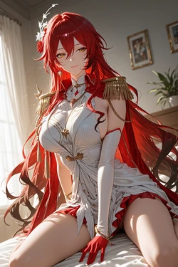 [Rankabee] Himeko Nova | Honkai Star Rail - Bedroom Original - Blacked GS (Patreon) (AI Generated)
