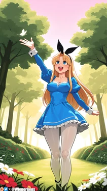 [WienerGens] Alice in Wonderland finds something that grows [AI Generated]