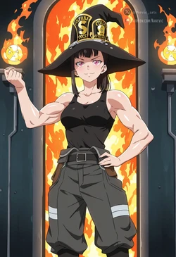 **kanevic** Maki oze Fire force - Solo [AI Generated]
