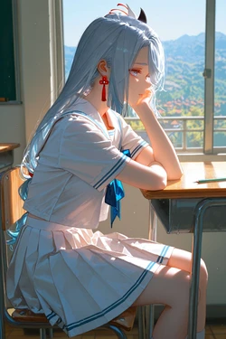 [DreamLine] Transfer student - Shenhe 2 (Patreon) [AI Generated]