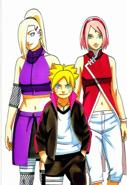 [Linwin] Boruto x Ino and Sakura - Boruto [AI Generated]
