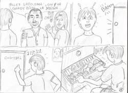 la metamorphose de lario ,dessins et dialogues by avedrac (transcomix) crossdresser
