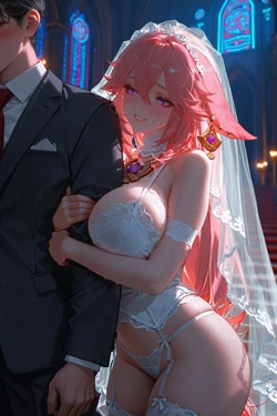[DreamLine] I married Guuji Yae (Patreon) [AI Generated]