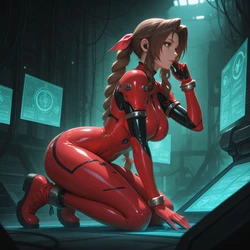 [Kage_WaifuArt] Aerith Mecha Protocol [AI Generated]