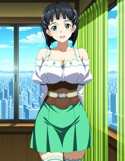 [Ai Art_Dreamer] Suguha Kirigaya | Sword Art Online | Set #3 (Patreon) [AI Generated]
