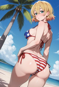 [Revi AI ART] 🏖️ Hot days Nanami Mami - Kanojo Okarishimasu [269 images] 🔥 (Patreon) [AI Generated]