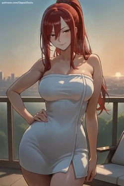 [Oppai Oasis] Erza Scarlet - Fairy Tail [AI Generated]