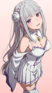 [BBStaff] エミリア (Emilia) [AI Generated]