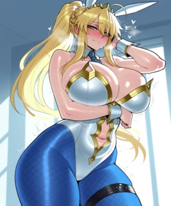[11_22] Artoria Pendragon Lancer Swimsuit Ruler [AI Generated]
